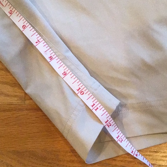 Women's Adidas Climalite golf short in light beige size 14 - Picture 10 of 11